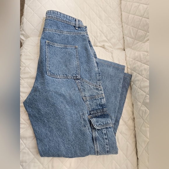 GREY LAB Light Blue Denim Jeans - Picture 1 of 10